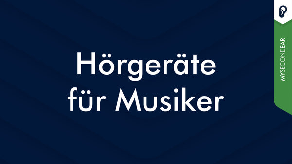 Hörgeräte für Musiker & Musikliebhaber | MySecondEar